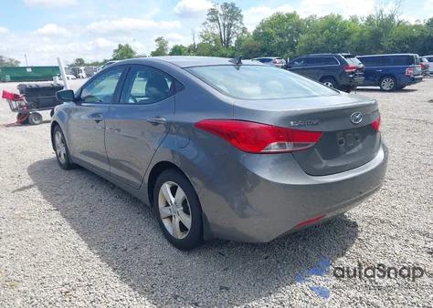2013 Hyundai Elantra Gls from USA, damaged, VIN 5NPDH4AE1DH343906